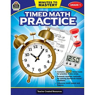 MINUTES TO MASTERY - TIMED MATH PRACTICE GRADE 1: GRADE 1 By Tcr Staff EXCELLENT