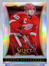 2013-14 Panini Select Silver Prizm Henrik Zetterberg #63