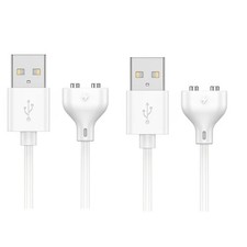 2X(2PCS Magnetic USB DC  Cable, 0.8m Charging Cord for Massager, Electric9580