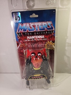 2022 MOTU ORIGINS RETRO  MANTENNA THE EVIL HORDE FIGURE & Clamshell protector