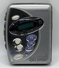Sony Walkman WM-FX277 AM/FM Cassette Player TV Tuner - FOR PARTS - READ