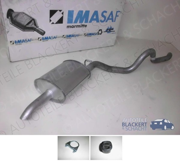 Imasaf ESD Auspuff Endtopf für Land Rover Range Rover I 3.9 Vogue-image