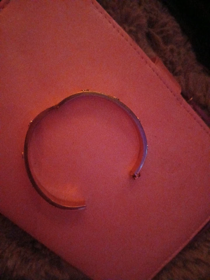 Tory Burch Miller Stud Hinge Bracelet Gold - Image 2 of 2