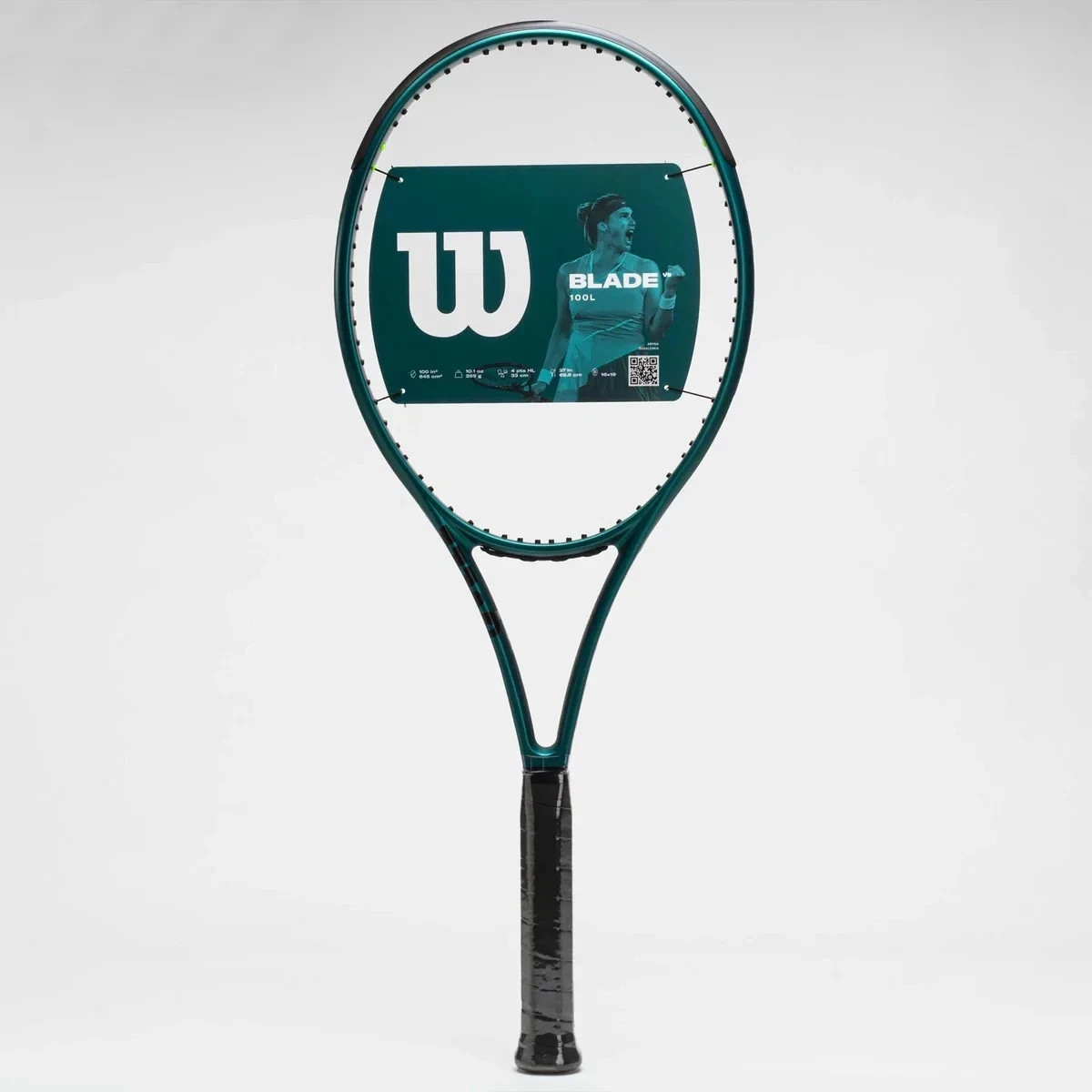 Wilson Blade 100L V9 Unstrung Tennis Racquet Grip Size 4 1/4"