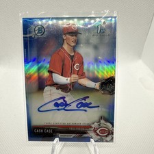 2017 Bowman Draft - Chrome Draft Pick Autographs Cash Case Blue Refractor /150