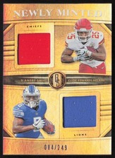 2020 Gold Standard Newly Minted 84/249 D'Andre Swift Clyde Edwards-Helaire JM9