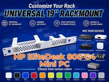 HP EliteDesk 800 G4 Mini PC 19 Rackmount 1U -...