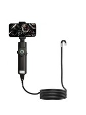 Articulating Borescope Inspection , 180 Rotatable Head, 1M/3.28FT, IP67 Wate...