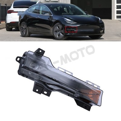 For Tesla Model 3 Y 2017 2018 2019-2021 Front RH FOG Turn Signal Light 3 Pin
