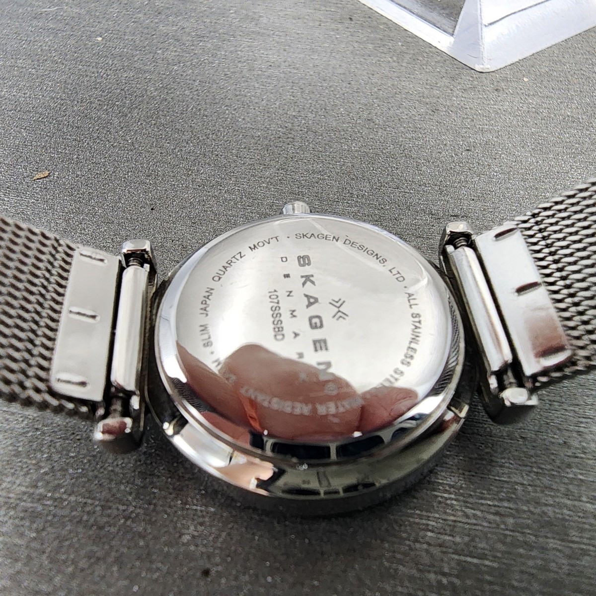 Skagen Watch Women 26mm Black Dial Silver Tone Round 