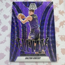 2024-25 Mosaic Dalton Knecht Elevate Purple 163/175 Rc #004 Jersey Match Lakers