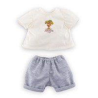 Corolle - T-Shirt & Short Petit Exploreur, Poupon Clothing 36 Cm, From 2 Years,