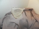 Vintage Fenton ~Fan Ashtray~ Clear Glass~ Daisy and Button Pattern — photo 4