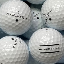 25 Golfbälle Maxfli Tour (CG) AAAA Lakeballs Top-Qualität gebrauchte Bälle