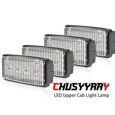 4 Led Headlight For Deere Tractor Lights Replace R161288 Re306510 Re37450