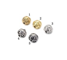 Stainless Steel Round Ball Spacer Beads, Sku LX131