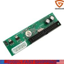 SATA Disk to IDE/PATA 40Pin Converter Adapter PCBA for 2.5 3.5" Hard Disk Drive