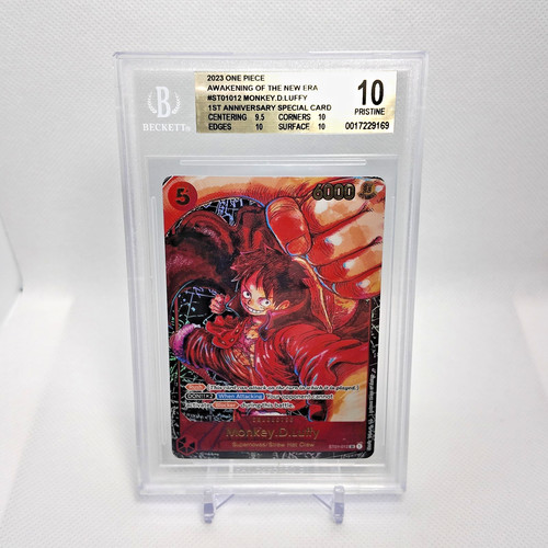 Monkey.D.Luffy graded BGS 10 for sale on eBay
