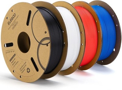ELEGOO PLA 3D Printer Filament 1.75mm 4KG Bundle