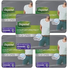 Image of Depend Comfort Protect Incontinence for Men Small/Medium - 10 Pants