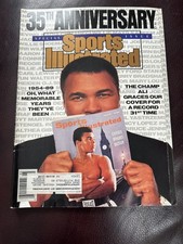 Vintage 35th Anniversary SPORTS ILLUSTRATED Magazine 1989 Muhammad Ali Special