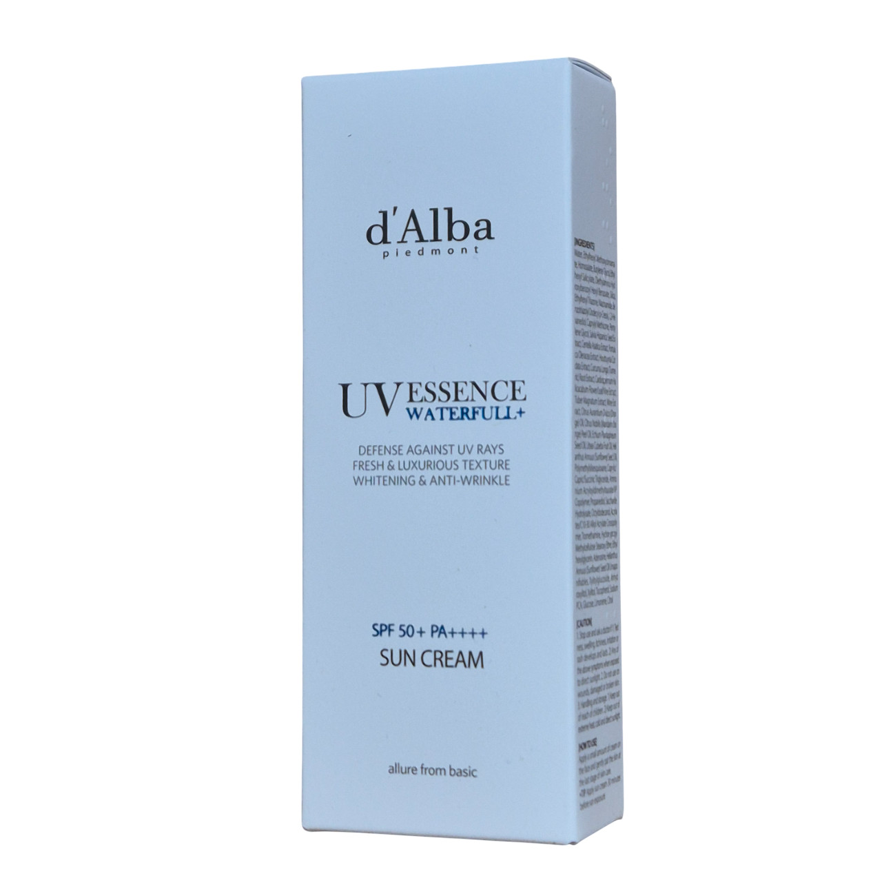 Увлажняющий солнцезащитный крем DALBA UV Essence 50 мл SPF50 PA 4590₽