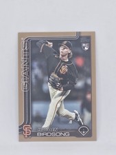 Topps 2025 Update Hayden Birdsong Rookie Debut Gold #US34/2025 Giants Baseball