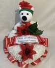 Flower Wreath Ring Christmas Character Tribute Polar Bear