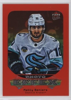 2024-25 Upper Deck Fleer Ultra Photo Effex Red 19/99 Matty Beniers #PE1OF30 1u5k