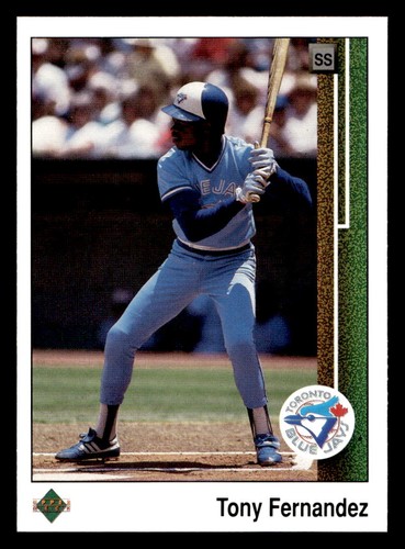1989 Upper Deck Tony Fernandez #139 card