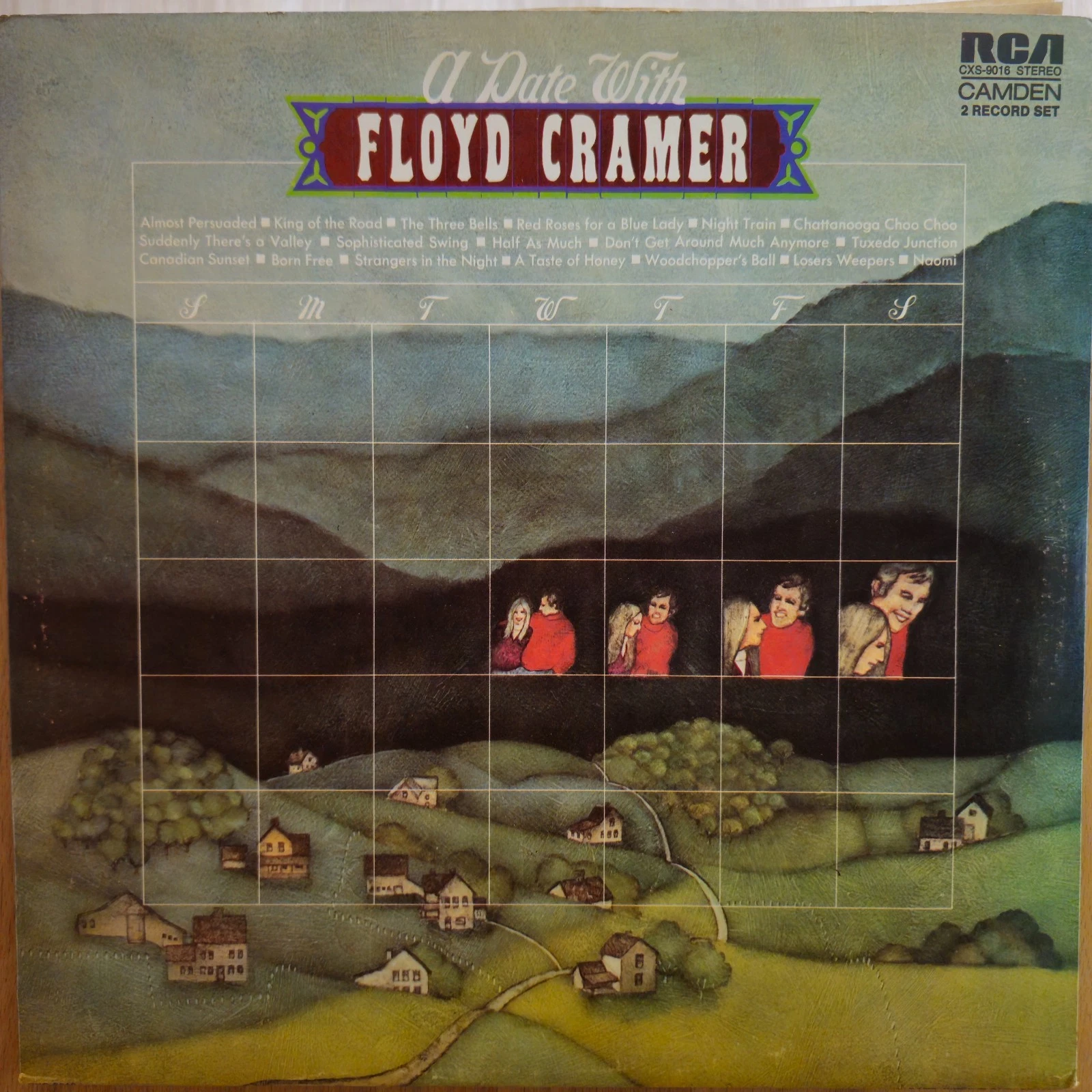 Floyd Cramer A Date With Floyd Cramer Double Vinyle LP RCA Camden 33t