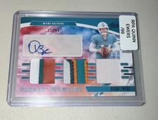 2025 Panini Absolute Rookie Premiere Quinn Ewers RPA  Rookie Patch Auto /99