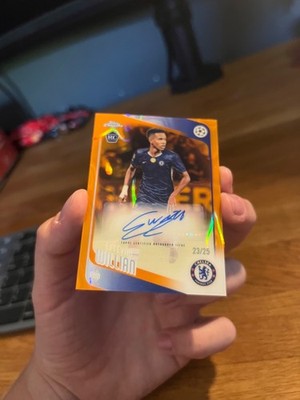 estevao auto /25 Topps chrome ucc