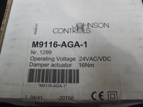 Johnson Controls M9116-AGA-1 Damper Actuator - Picture 2 of 3