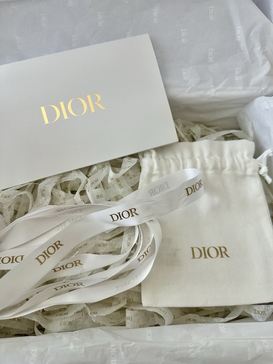 ChristianDior BOXセット Christian Dior Large White Textured Couture Gift Box Full Set | eBay