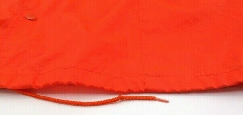Chaqueta rompevientos vintage años 80 Auburn ropa deportiva XL ""NYSDOT"" cierre a presión - Imagen 7 de 9