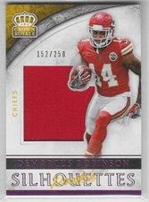 2016 Crown Royale Jumbo RC Silhouette Jerseys Pink DEMARCUS ROBINSON Chiefs /250