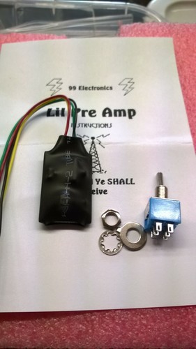 CB/10 MEDIDOR RECIBIR PREAMPLIFICADOR GANANCIA -30dB A +25dB CON INTERRUPTOR 3-30 MHz 13.8 V NUEVO - Imagen 2 de 8