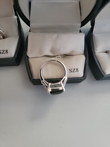 Ladies Cocktail Ring Lot Of 4/Mixed Stones Size 7 & 8/NEW - Picture 6 of 15