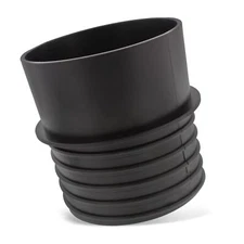 DCT 4in Plastic Pipe Threaded Quick Connect Adaptor Coupler 1-Pack, Flexible ...