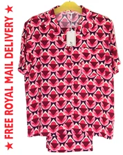 Women's Pyjama Set UK 10 Short Sleeve PJ's Pyjamas Ladies Nightwear.