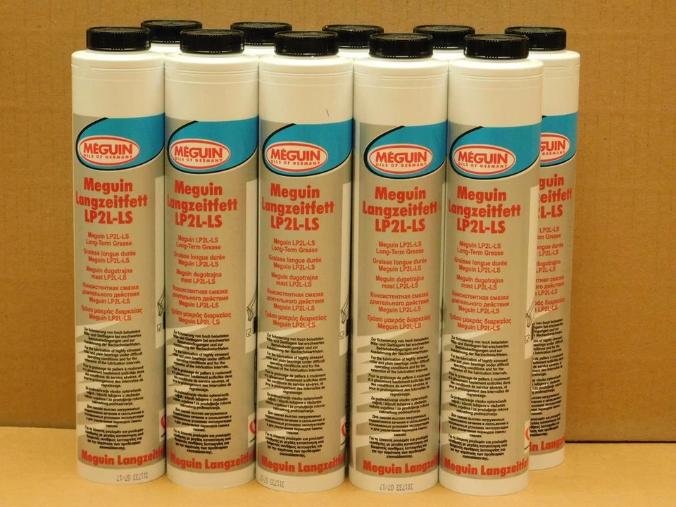 10,73€/kg Meguin Lithium Langzeitfett LP2L - LS 10 x400 g LubeShuttle Kartusche