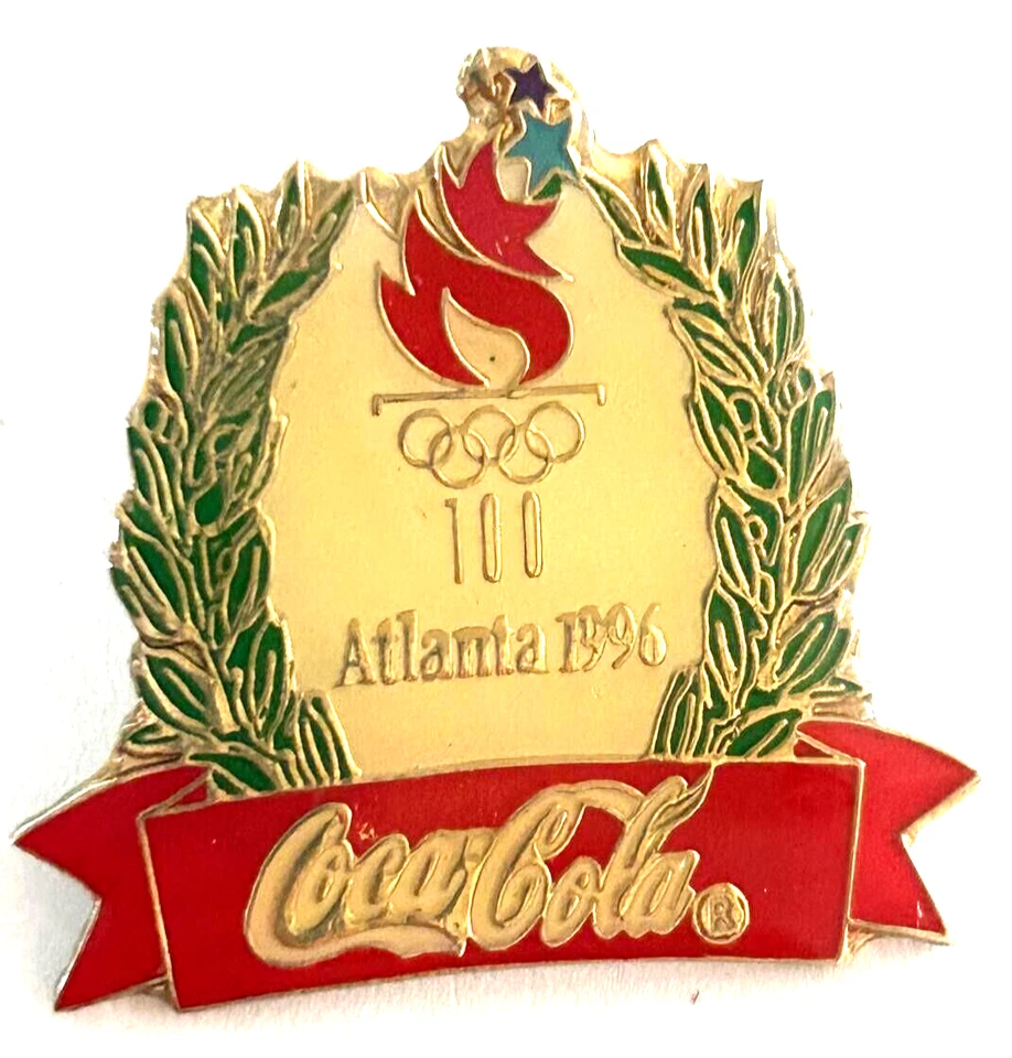 Coca Cola Olympiade Atlanta 1996 Pin (H20) - Bild 1 von 1