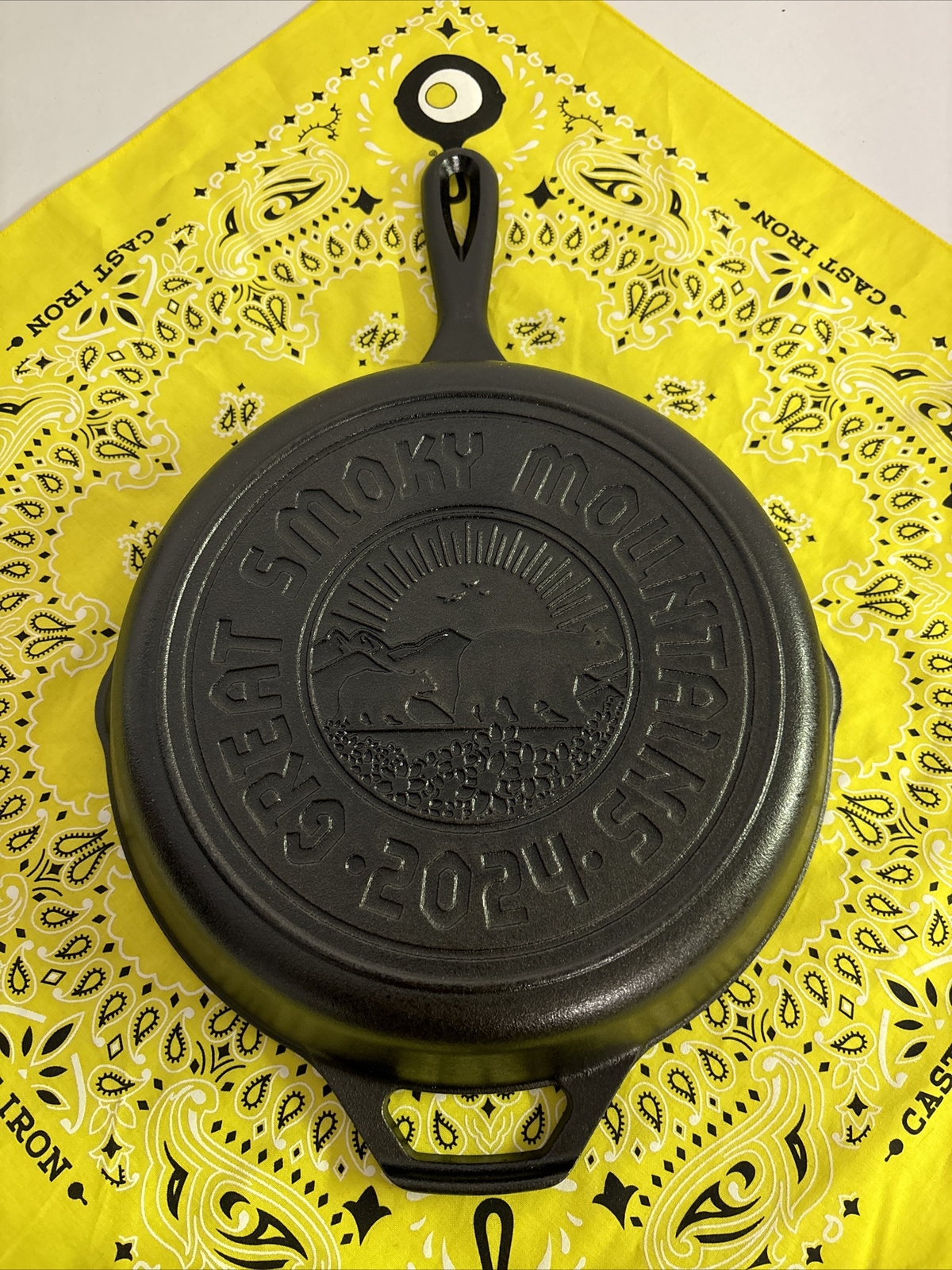 Lodge Great Smoky Mountains 2024 Cast iron Skillet 10" Lightbulb Expert