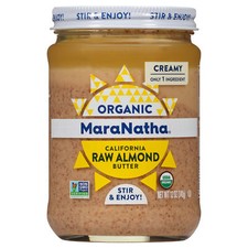 Maranatha Nut Butter Almond Raw Org 12 oz Pack of 6 