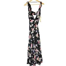 Reformation Arabella Maxi Floral Dress Size XS Folly