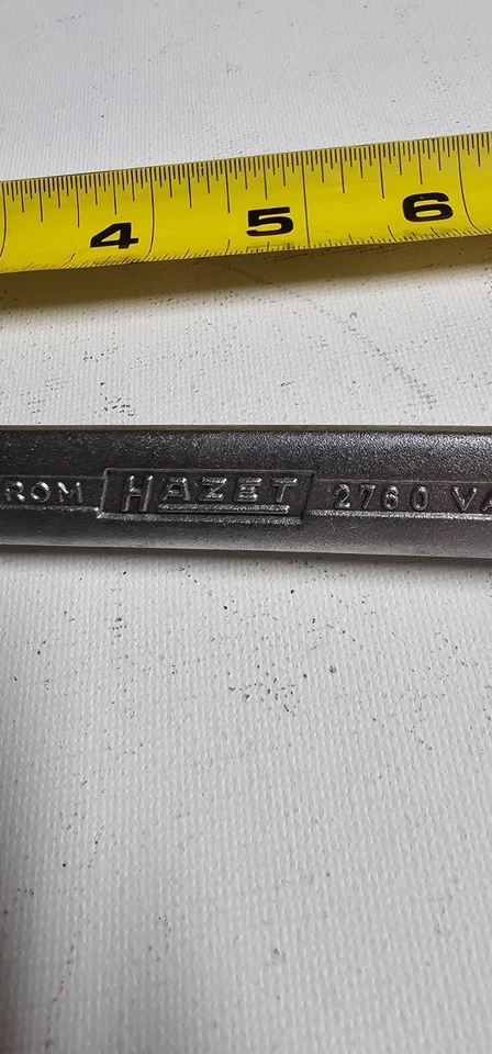 Llave de servicio de aceite HAZET 2760 Mercedes 14 mm cabeza hexagonal X 17 mm extremo de caja Foto 3 de 3