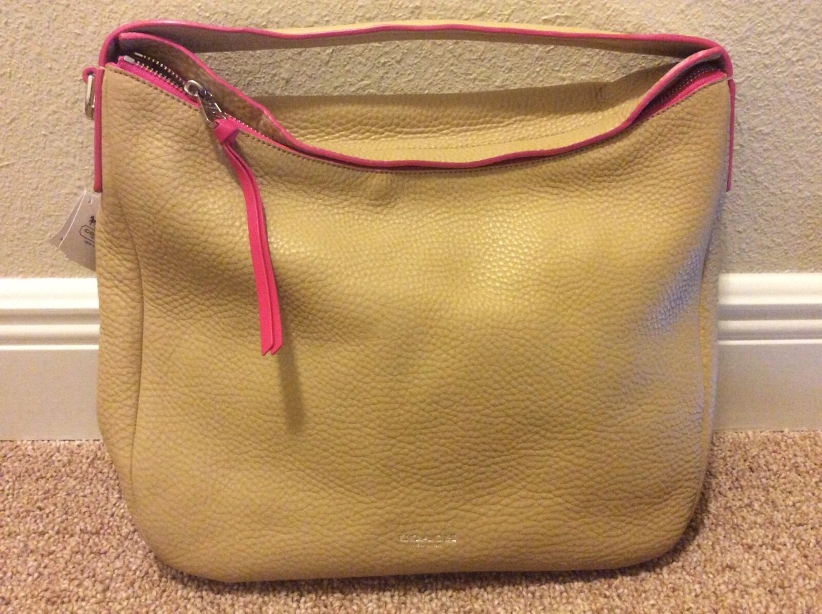 【EMIS】JERSEY HOBO BAG-PINK Emis Jersey Hobo Bag Pink | eBay