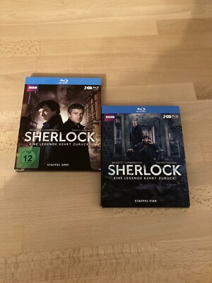 Sherlock - Eine Legende kehrt zurück ! Staffel 3+4 - Blu-Ray