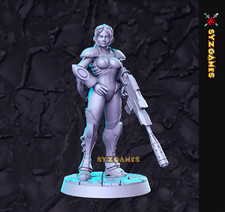 Nova 01 Starcraft Sci-Fi Miniature Human Gunslinger D D Tabletop RPGs RNE